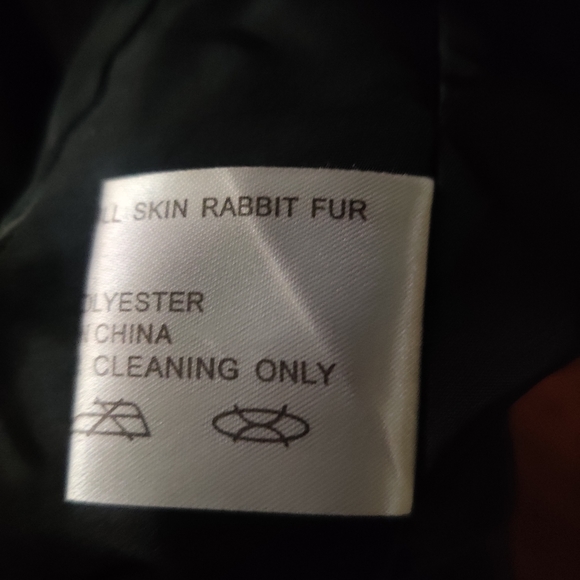 Winter Fur New York Full Length Men's Rabbit Furs Coat Size XL - Picture 6 of 6